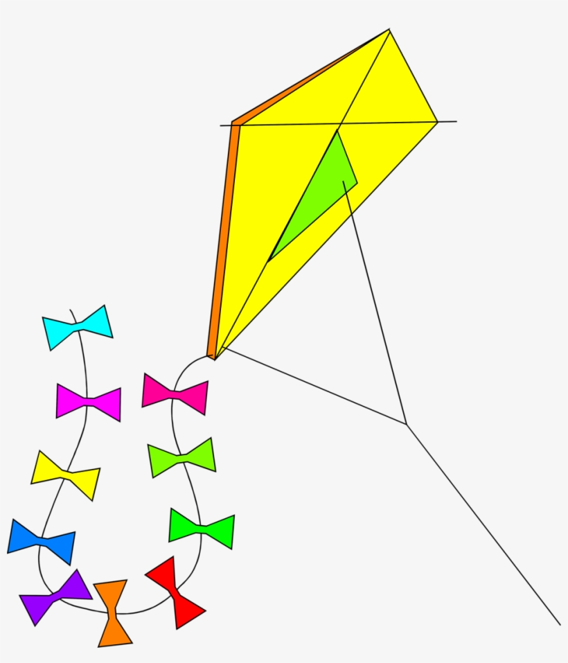 Quadrilateral Shapes Clip Art - Kite Clip Art, transparent png #1448252