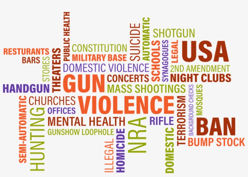 Marine Veteran Main Suspect In Mass Shooting At California - School Violence Word Cloud Png, transparent png #1448312