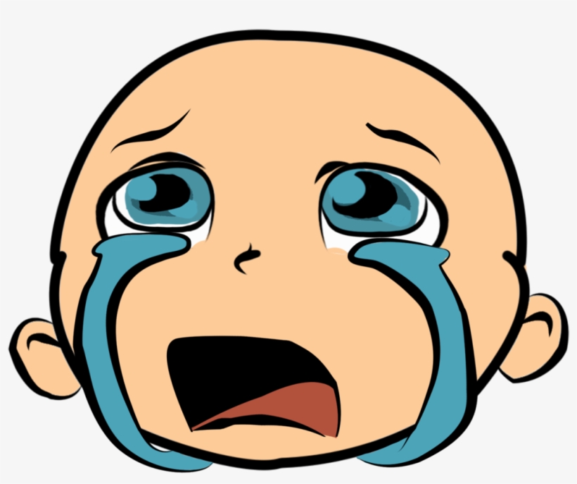 28 Collection Of Crying Clipart Png - Baby Crying Png Cartoon, transparent png #1448692
