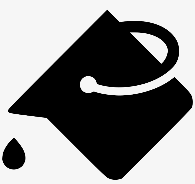 Bucket Paint Drip Color Comments, transparent png #1448761
