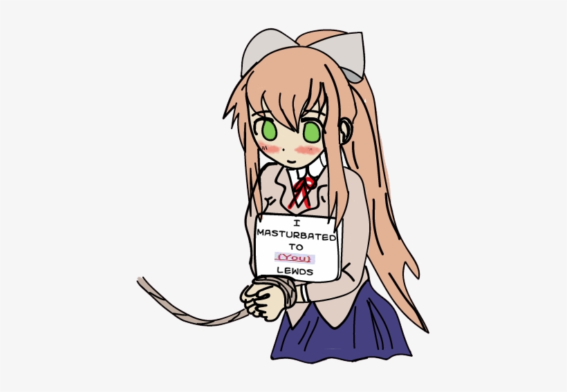 View Samegoogleiqdbsaucenao Monika , - Video Game, transparent png #1449149