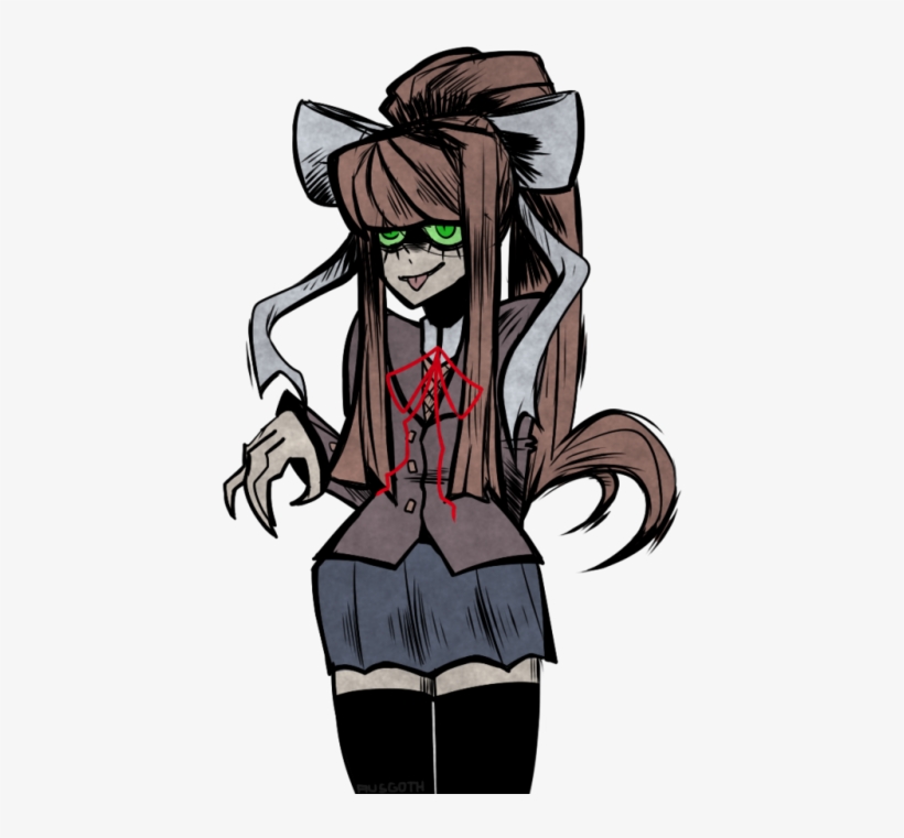 Club Crafted Only Monika Clipart Royalty Free Library - Drawing, transparent png #1449370