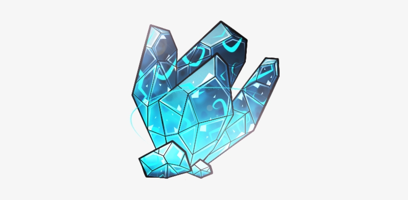 Meteor By Koshechkazlatovlaska On - Blue Crystal Transparent, transparent png #1450169