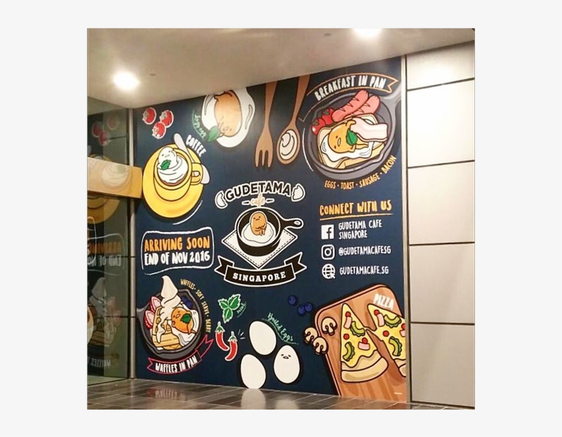 Gudetama Cafe Singapore, transparent png #1451453