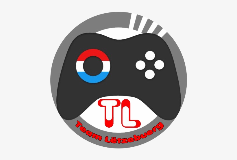 Team Luxembourg - Gaming Controller Silhouette, transparent png #1451701