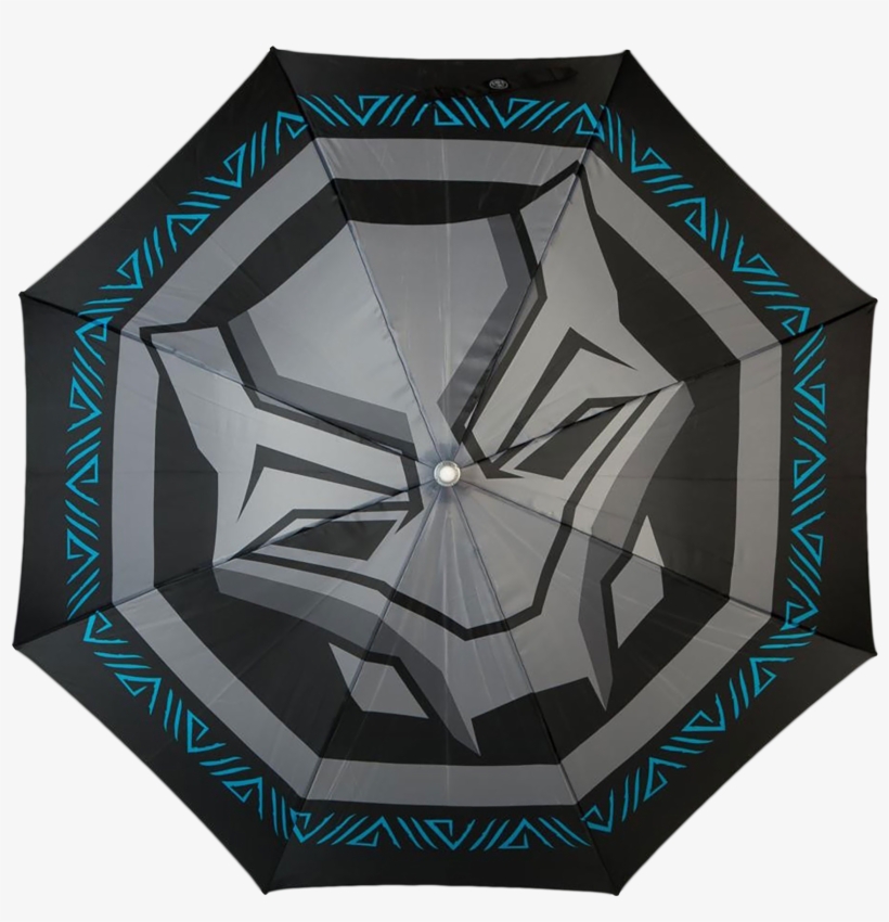 Black - Black Panther Umbrella, transparent png #1452292