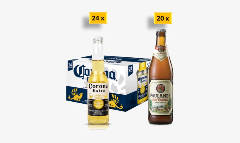 Germany Vs Mexico - Corona Extra Beer - 24 Pack, 12 Fl Oz Bottles, transparent png #1452294