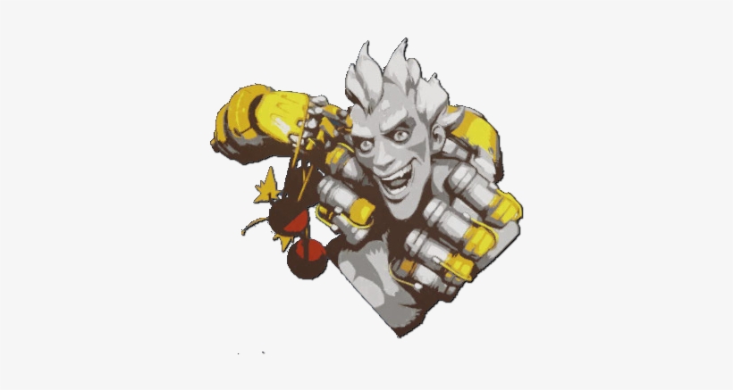 Image Result For Junkrat Junkrat And Roadhog, Overwatch - Junkrat For You Spray, transparent png #1452878