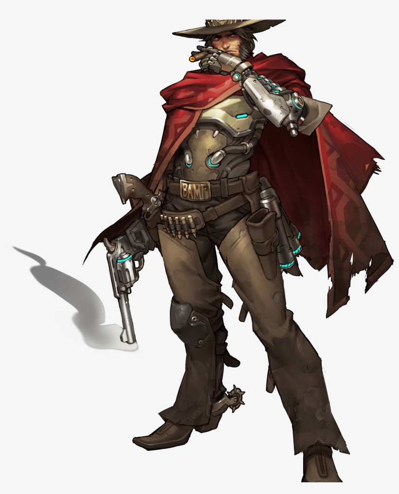 Transparent Reaper Overwatch - Mccree From Overwatch, transparent png #1452947