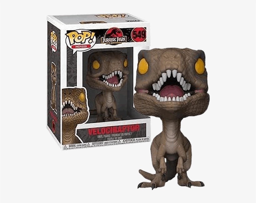 Velociraptor - Figurine Pop Jurassic World, transparent png #1453160