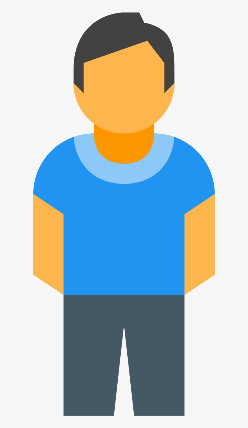 Boy Avatar Png Free Download - Man Standing Icon, transparent png #1453194