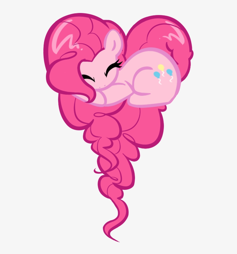 Pinkie Pie Heart Pony By Themightysqueegee On - Mlp Drawing Pinkie Pie, transparent png #1453302