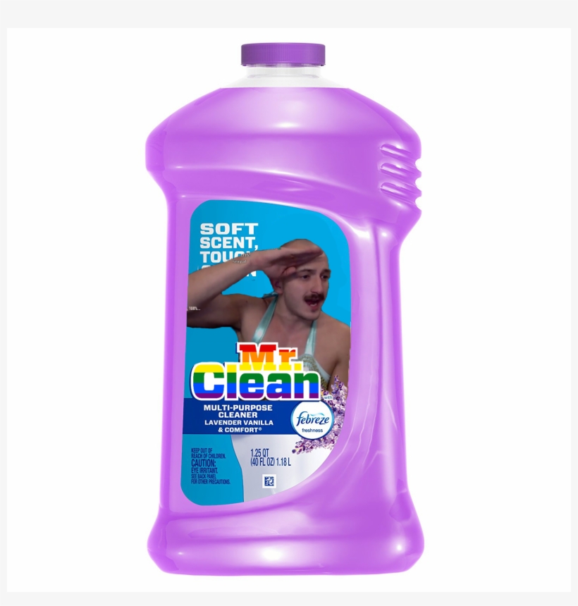 Clean - Mr Clean With Febreze Freshness Multi-purpose Cleaner,, transparent png #1453501