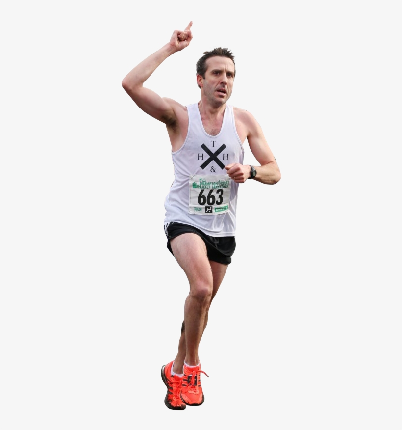Athlete Runner Png Jpg Transparent Library - Marathon Runner Transparent, transparent png #1453968