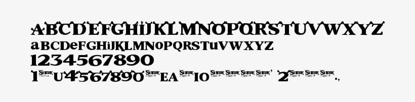 Font Preview Shrek - Shrek, transparent png #1454252