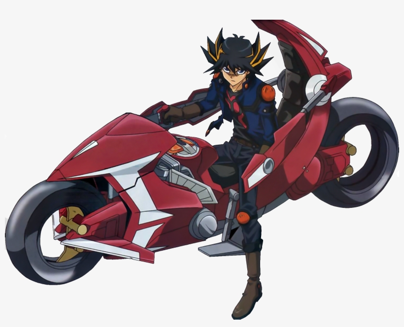 Yusei Duel Runner - Yugioh 5ds, transparent png #1454472