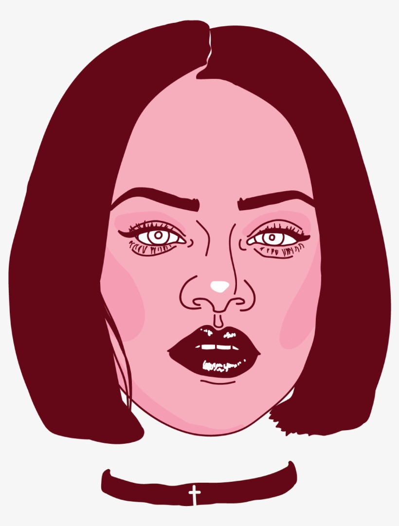 Rihanna Floating Head - Illustration, transparent png #1454604