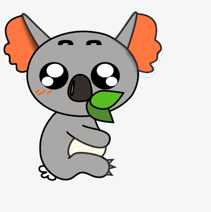 Koala Drawing Cartoon - Dibujar Un Koala Animado, transparent png #1454930