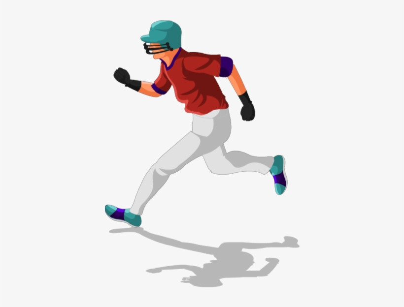 Baseball Runner - Baseball Player, transparent png #1454937