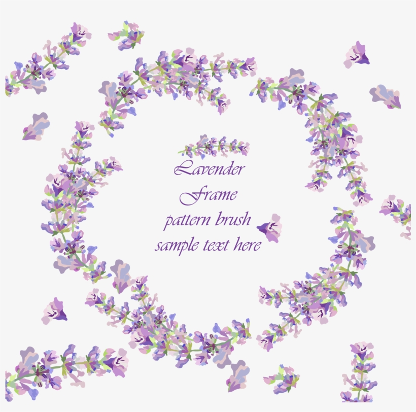 Lavender Euclidean Vector Flower - Vector Graphics, transparent png #1455283
