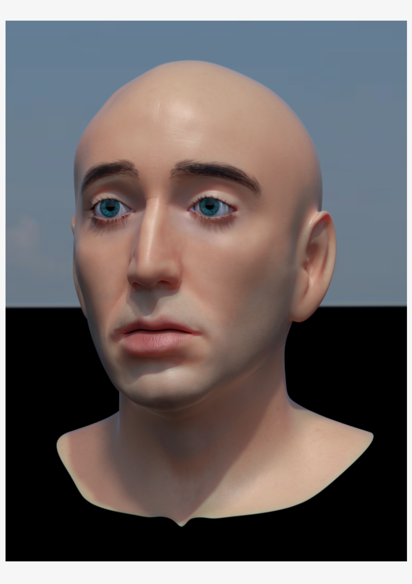 The Cage Starting To Get Uncaged - Bust, transparent png #1455420