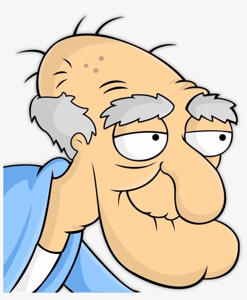 Genetic Makeup Of The Perfect Italian Take-out Place - Herbert Family Guy Face, transparent png #1455809