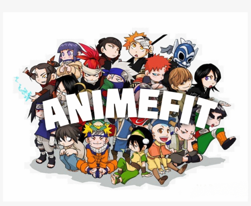 Animefit - Naruto All Characters Chibi, transparent png #1455971