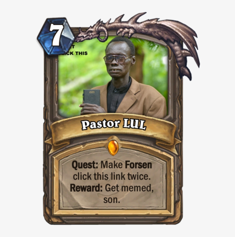 Totalbiscuitlul Meme Generator - Luna's Pocket Galaxy Hearthstone, transparent png #1456017