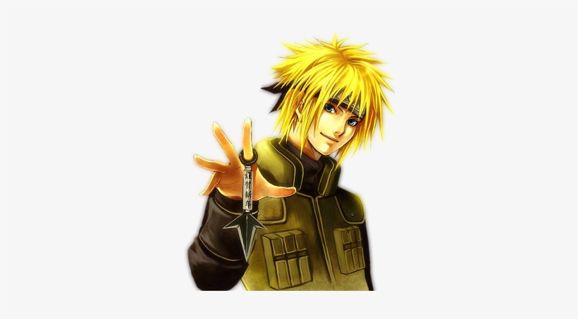 Naruto Minato On Viewing Official Namikaze Minato S - Hokage Ke 4 Dan Naruto, transparent png #1456175