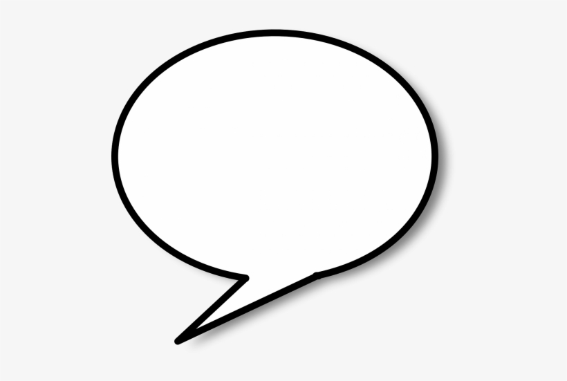 Speech Bubble,speech - Speech Bubble Black Background, transparent png #1456323