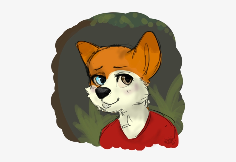 Head Clipart Corgi - Cartoon, transparent png #1456725