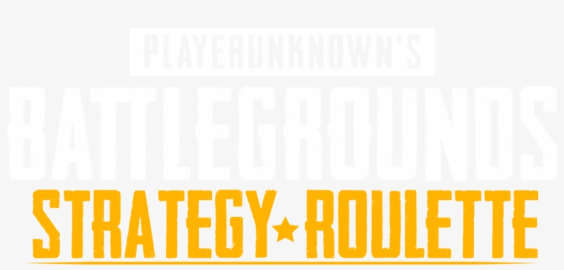 Strat Roulette Pubg - Playerunknowns Battlegrounds Pc - Genuine Steam Download, transparent png #1456935