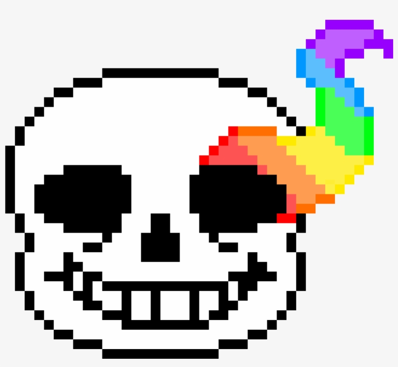 Just Some Sans Battle Faces I Made - Sans Face Pixel Art Maker - Free  Transparent PNG Download - PNGkey