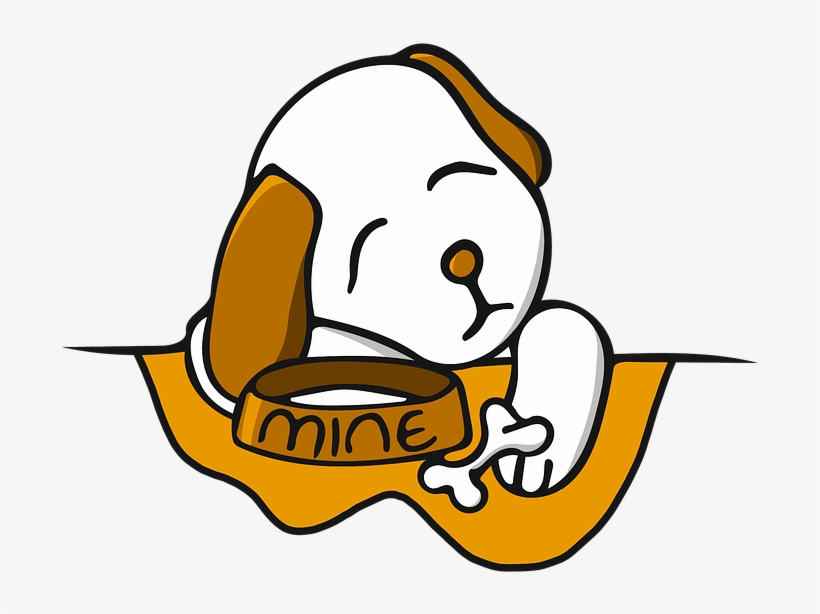 Pictures, Free Photos, - หมา คาบ กระดูก การ์ตูน, transparent png #1457380