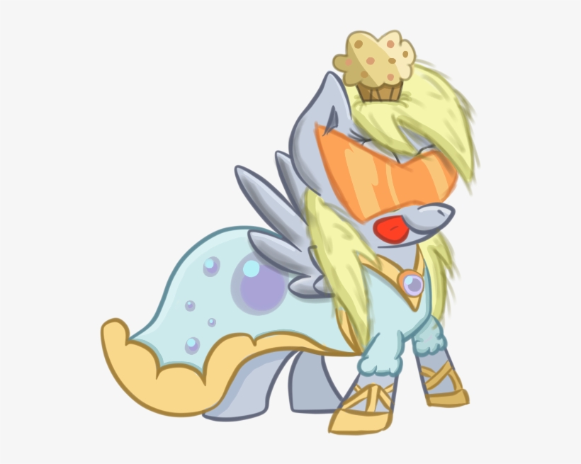 Matttf2, Clothes, Derpy Hooves, Dress, Female, Kamina - Illustration, transparent png #1457749