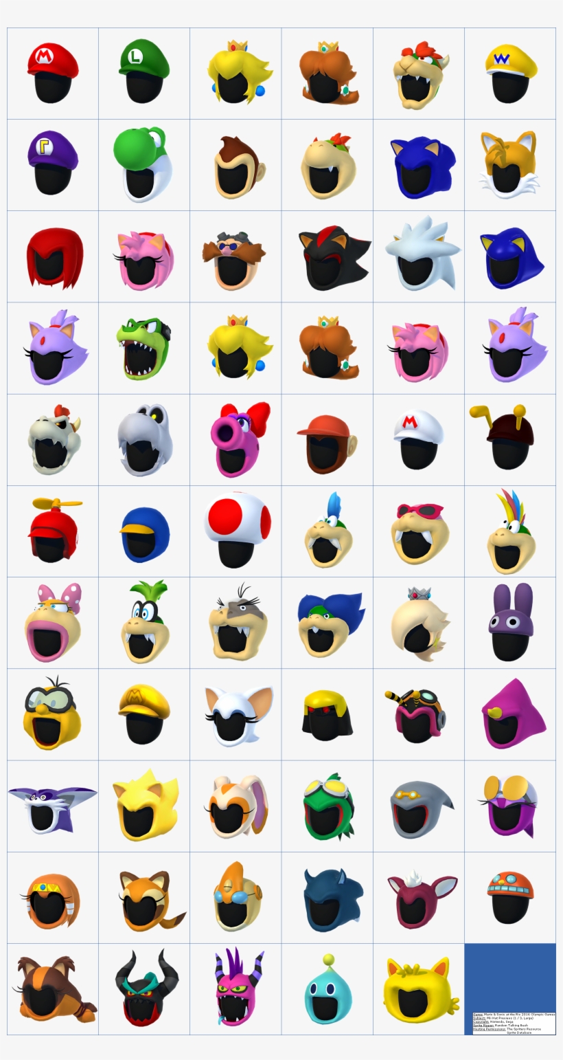 Click For Full Sized Image Mii Hat Previews - Color Combos We Lovel, transparent png #1457862