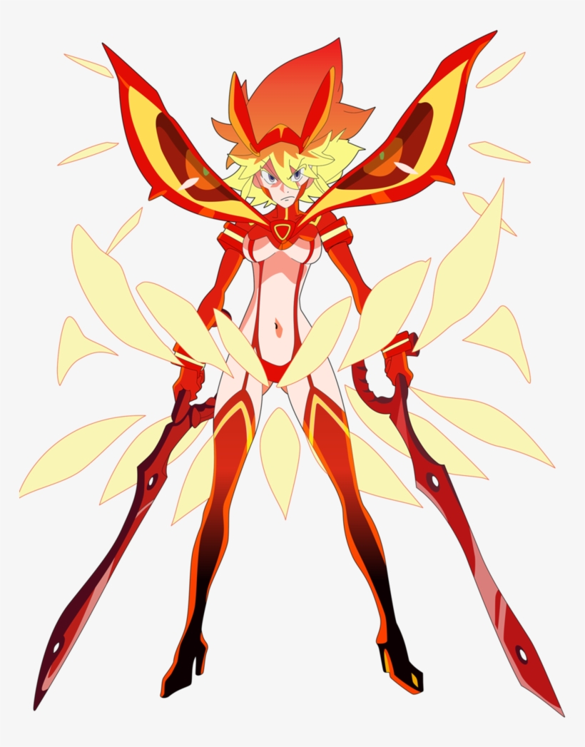 Ryuko Matoi Vs Gurren Lagann - Ryuko Matoi Ultimate Form, transparent png #1457866