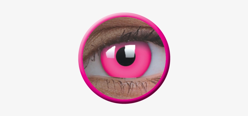 Glow Pink - Contact Lenses, transparent png #1458004