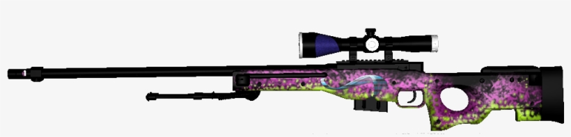 Awp Purple Rainss - Weapon, transparent png #1458122