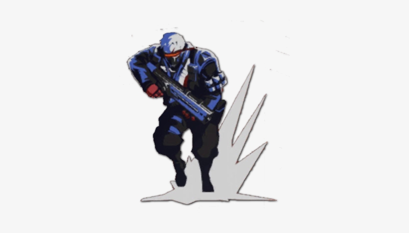 Overwatch Soldier 76 Png, transparent png #1458205