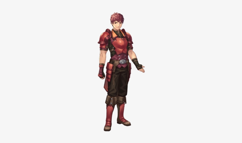 Lukas Sharp Soldier Face - Fire Emblem Echoes Lukas, transparent png #1458428