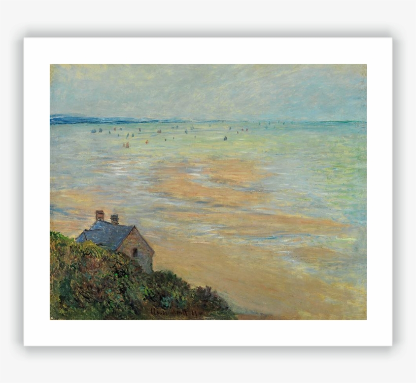 La Cabaña En Trouville, Marea Baja - Global Gallery 'the Hut At Trouville; Low Tide' By, transparent png #1458505