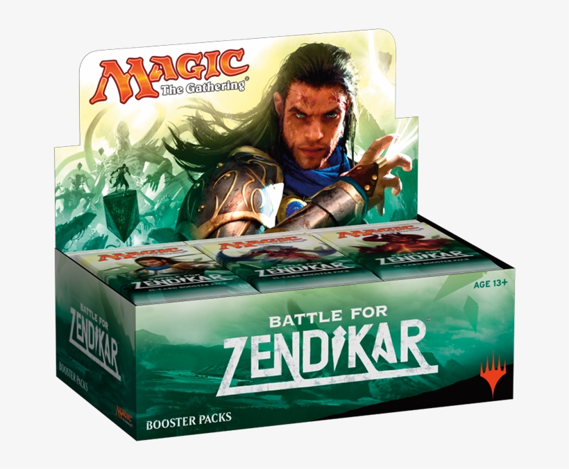 Magic The Gathering - Battle For Zendikar Box, transparent png #1458577