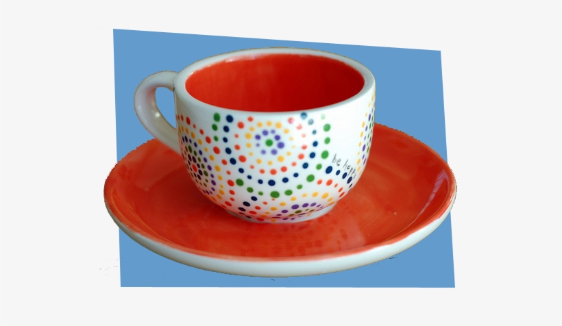 Materials Needed - - Tea Cup Painting Design, transparent png #1458649