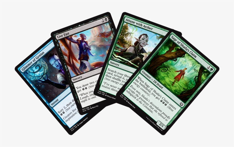 Glimmer Of Genius/live Fast/attune With Aether/sage - Sage Of Shaila's Claim - Kaladesh - Magic The Gathering, transparent png #1458941