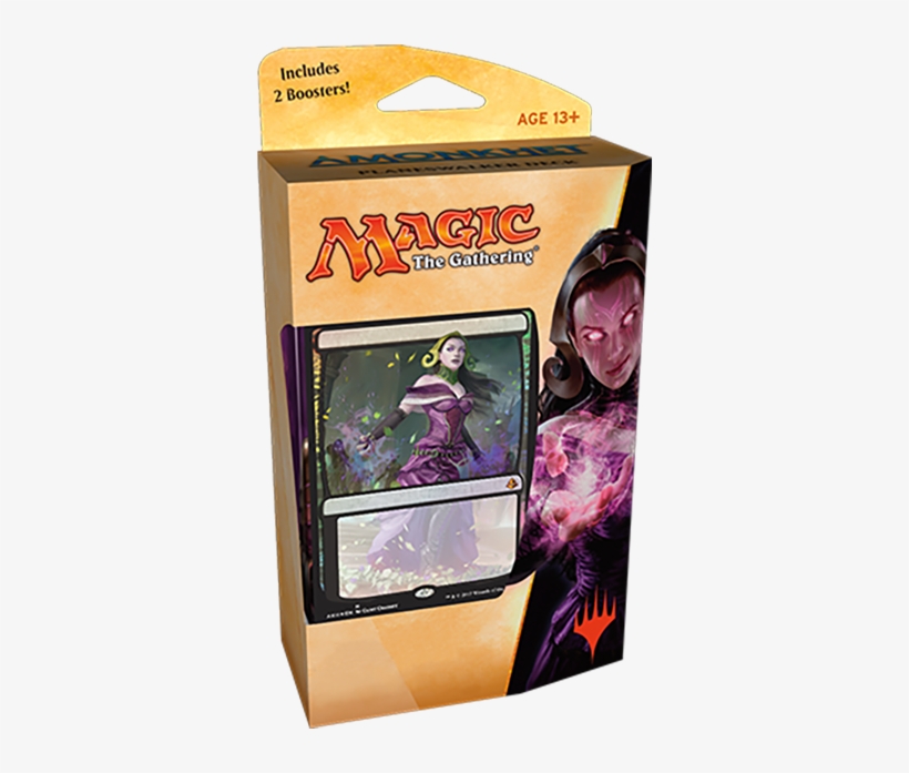 Magic The Gathering - Amonkhet Planeswalker Deck Liliana, transparent png #1459020