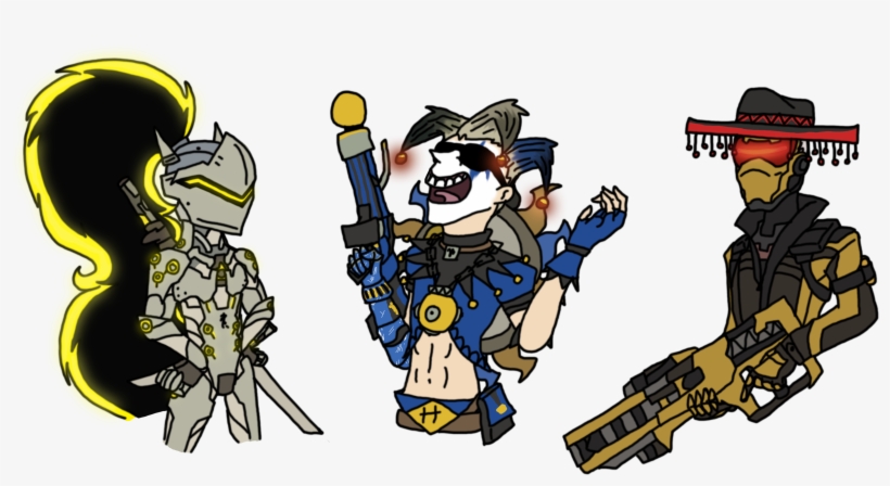 Hotdoghunter043 As Junkrat In The Fool Skin Ans Silverpyro - Cartoon, transparent png #1459110