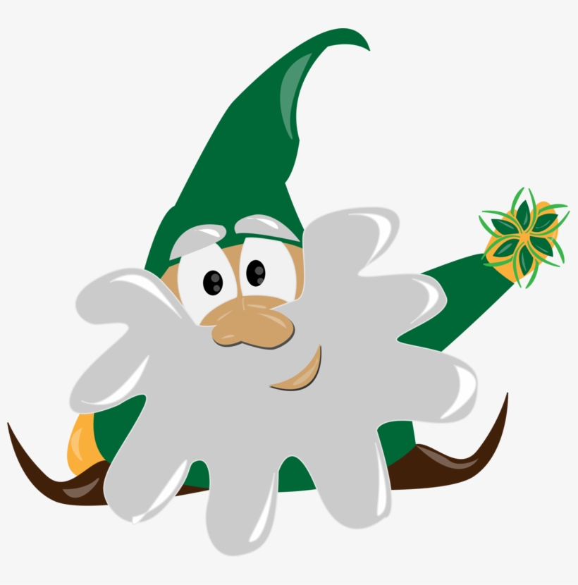 Garden Gnome Drawing Fairy Tale Free Commercial Clipart - Gnom Clipart, transparent png #1459345