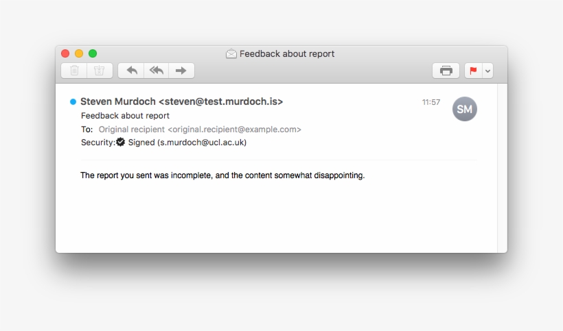 Original Email Shown By Apple Mail - Website Doesn T Exist, transparent png #1459513