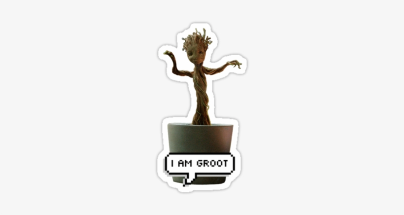I Am Groot By Illegalizes - Sculpture, transparent png #1459696